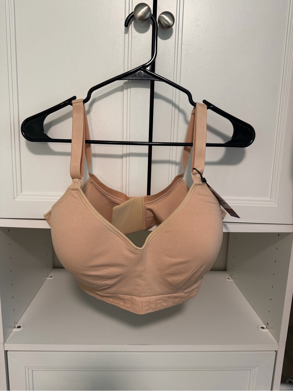 Kindred Bravely Nude/Tan Maternity & Nursing Sports Bra